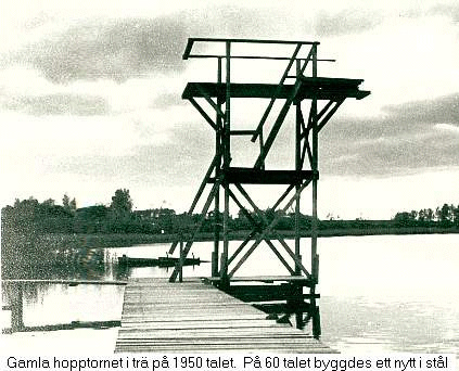 Gamla hopptornet vid Bäcksjön