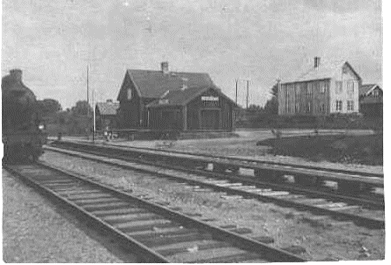Östansjö station 1924
